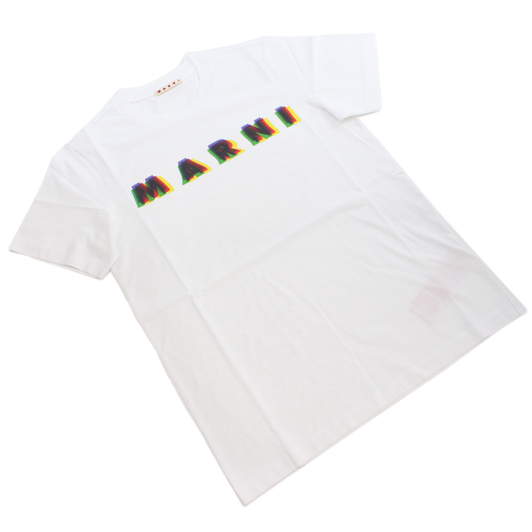 Marni(マルニ)のMARNI マルニ HUMU0198PE Tシャツ ホワイト系 メンズ メンズのトップス(Tシャツ/カットソー(半袖/袖なし))の商品写真