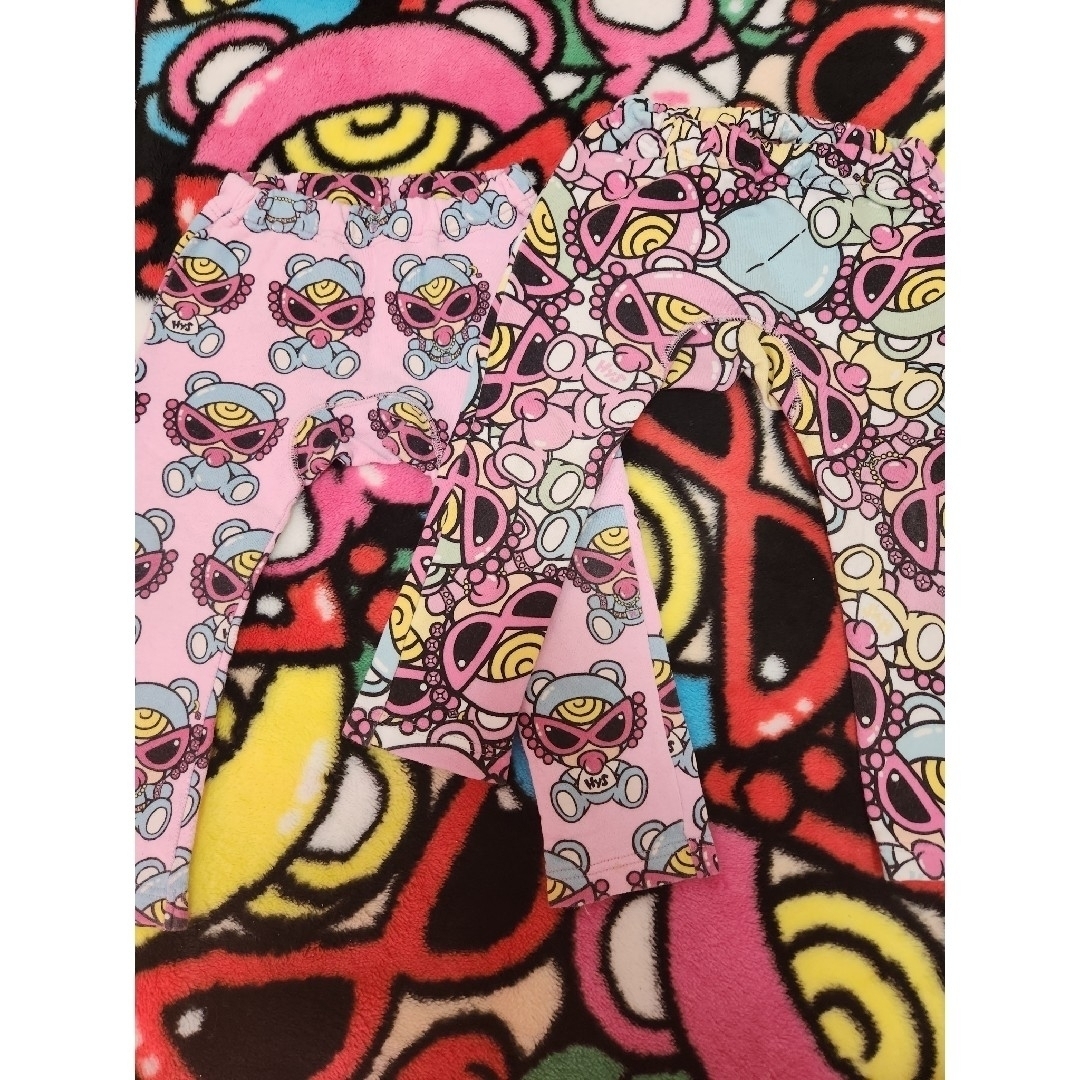 HYSTERIC MINI(ヒステリックミニ)の3.もんぱん2点 🐰 キッズ/ベビー/マタニティのキッズ服女の子用(90cm~)(パンツ/スパッツ)の商品写真