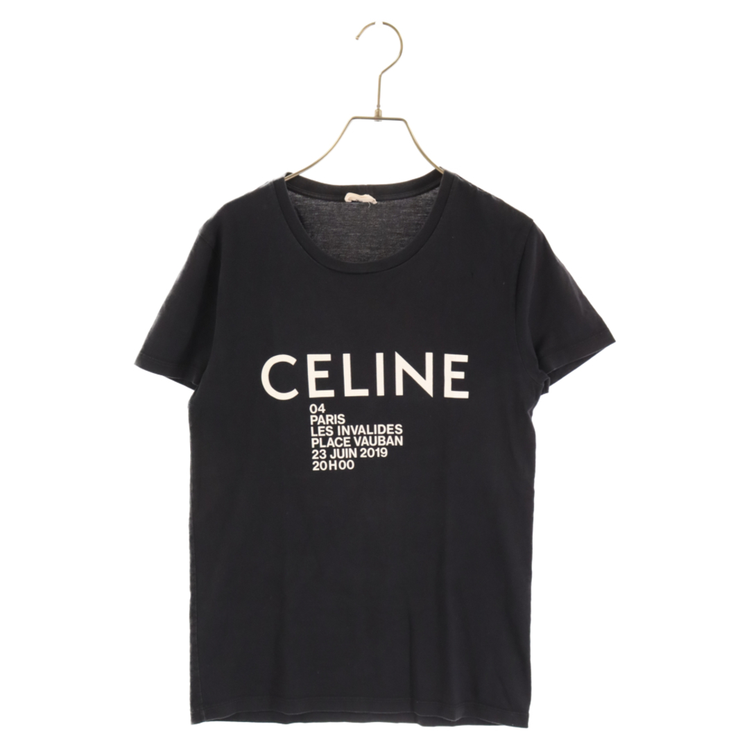 CELINE セリーヌ 20SS Classic Logo Tee 2X308799I クラシックロゴTシャツ 半袖カットソー ロゴプリント ブラック  | フリマアプリ ラクマ