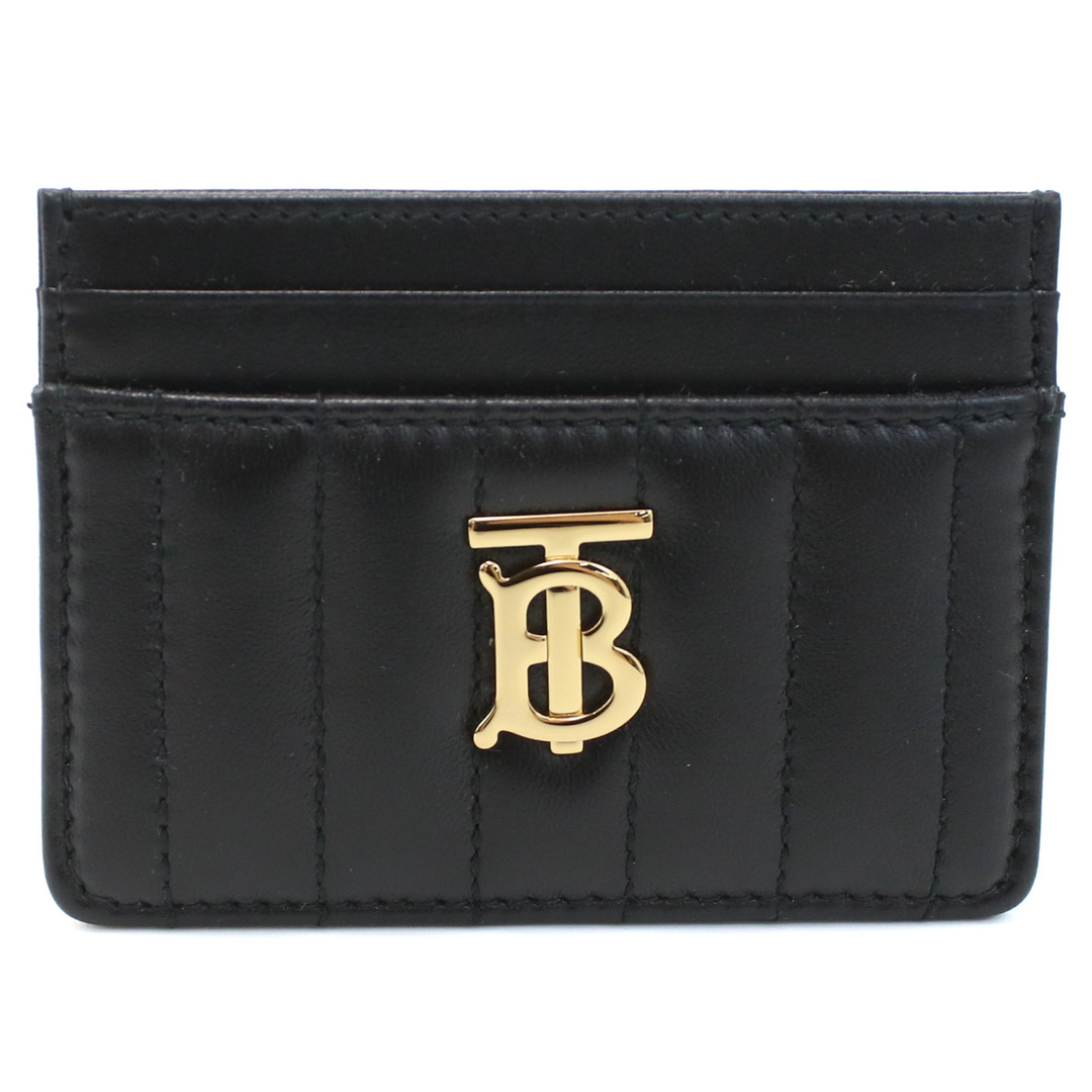 春バーゲン BURBERRY バーバリー 8062374 カードケース BLACK-LIGHT