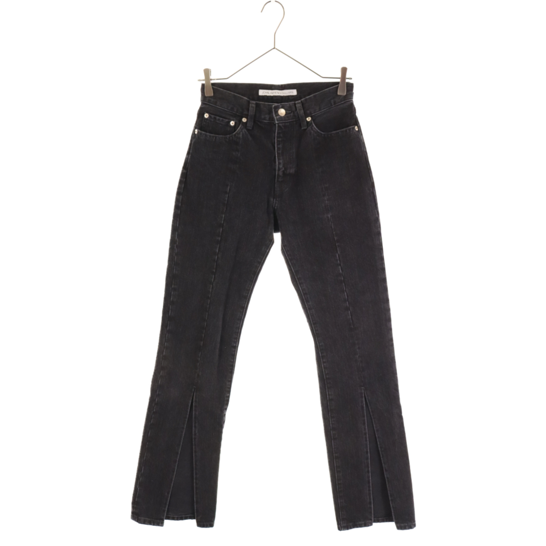 JOHN LAWRENCE SULLIVAN ジョンローレンスサリバン FLARE SLITED DENIM PANTS フレア スリッド デニムパンツ ブラック JLSW-35