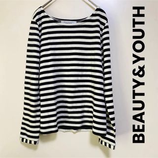 ビューティアンドユースユナイテッドアローズ(BEAUTY&YOUTH UNITED ARROWS)の【匿名発送】 BEAUTY&YOUTHビューティーアンドユース ボーダートップス(ニット/セーター)