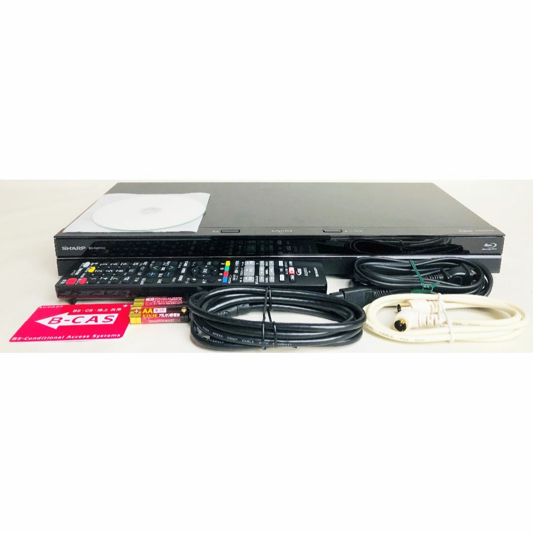 シャープ ブルーレイレコーダー 1TB 2チューナー BD-NW1100