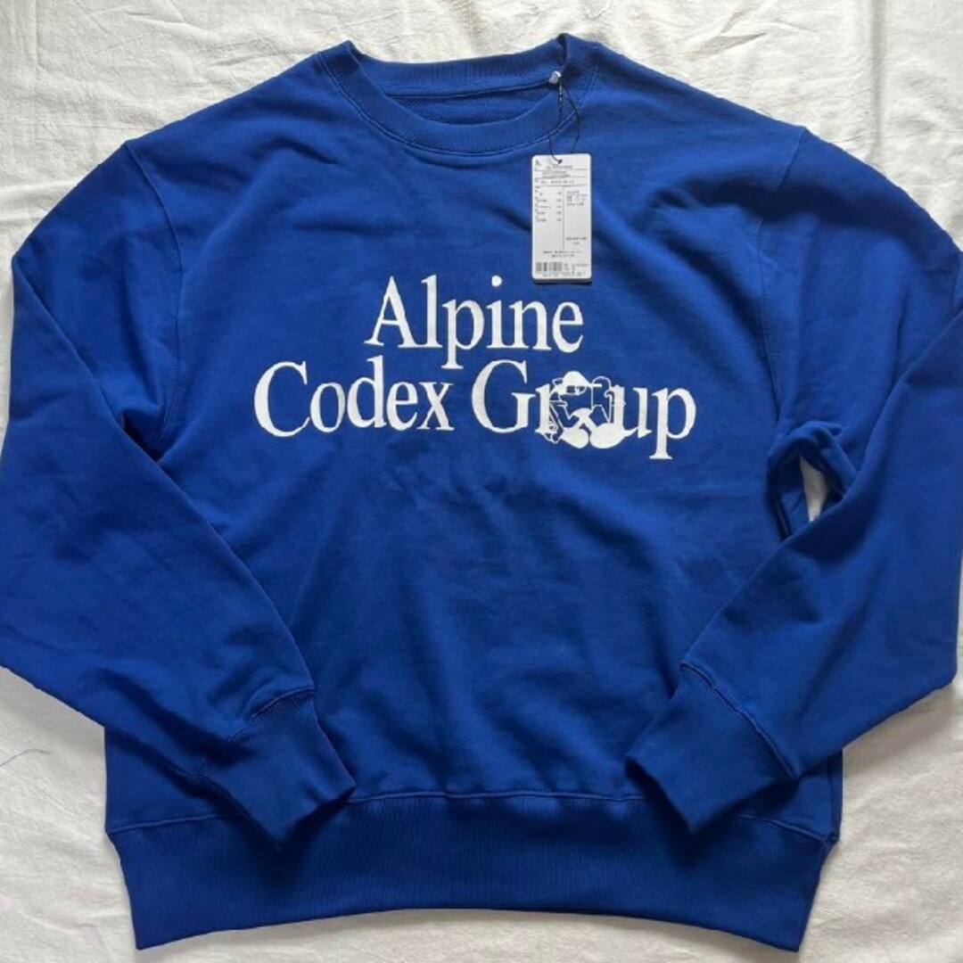 新品未使用Alpine Codex Group Crew Neck スウェット