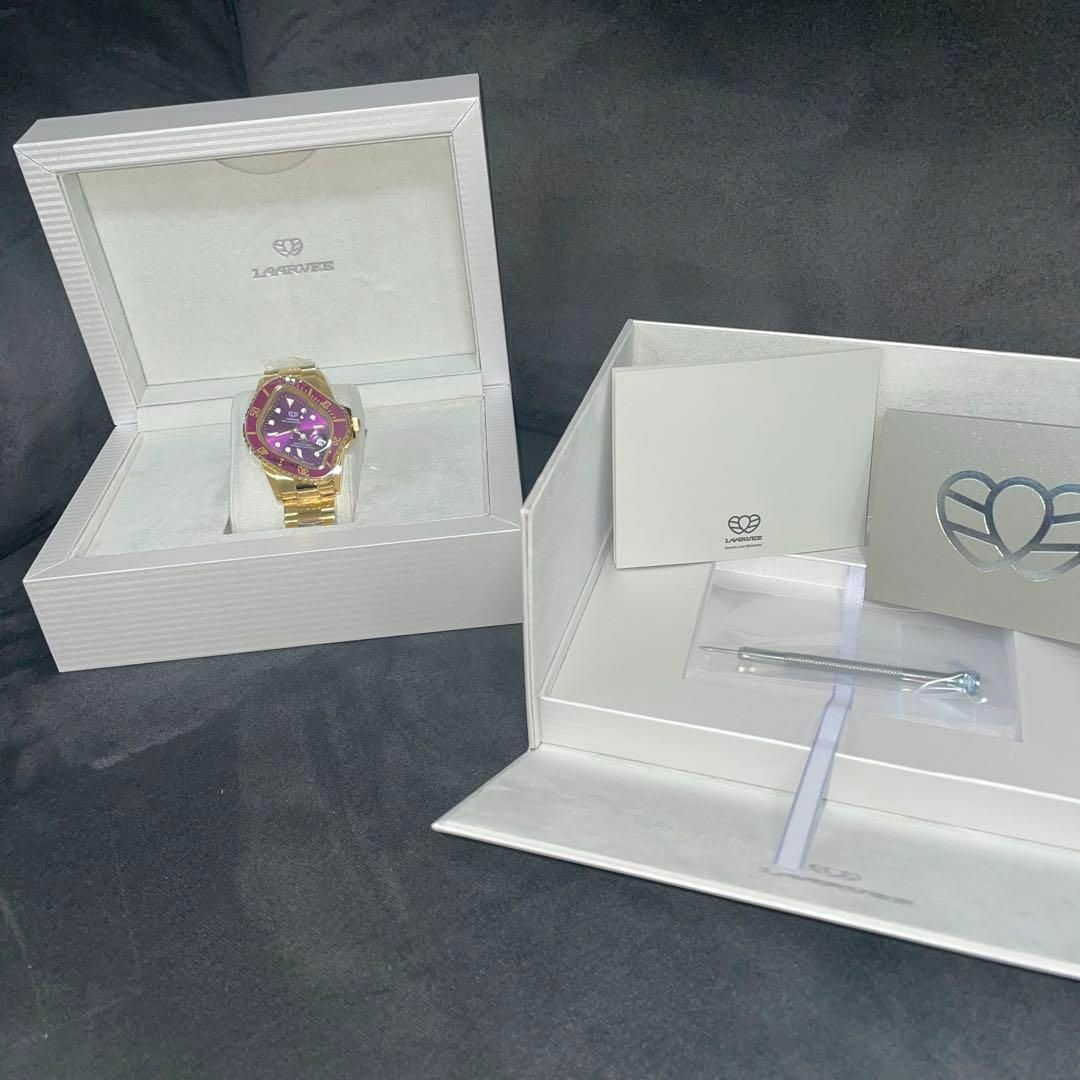 LAARVEE PEA001 腕時計 パープルの通販 by UG's shop｜ラクマ