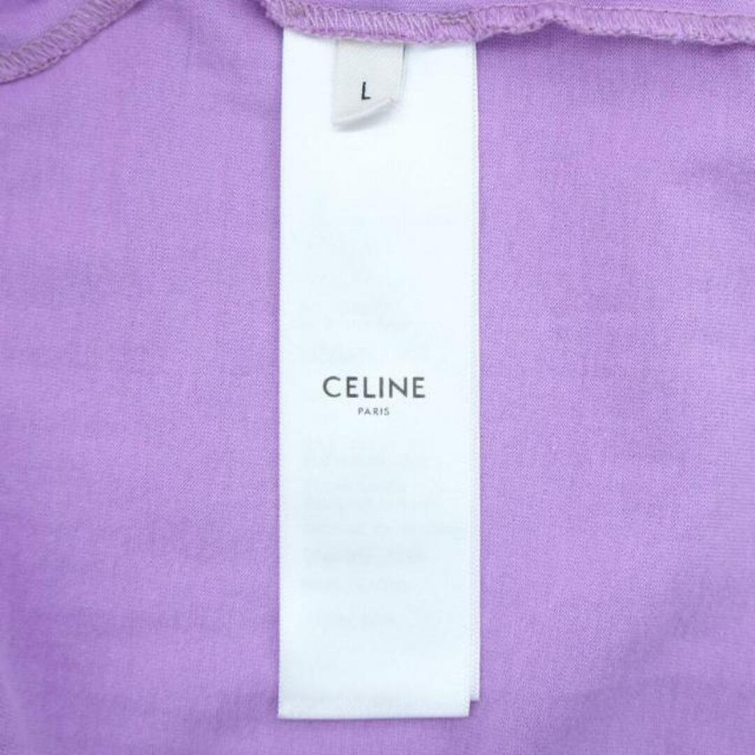 <br>CELINE セリーヌ/クロップドコットンフリースTシャツ/L/レディースインナー/ABランク/09