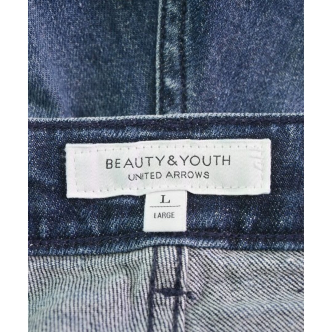 BEAUTY&YOUTH UNITED ARROWS(ビューティアンドユースユナイテッドアローズ)のBEAUTY&YOUTH UNITED ARROWS デニムパンツ L 【古着】【中古】 レディースのパンツ(デニム/ジーンズ)の商品写真