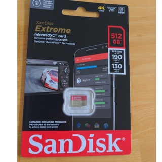 SanDisk - 【正規品保証】サンディスク マイクロSD 512GB 読込120MB/s ...