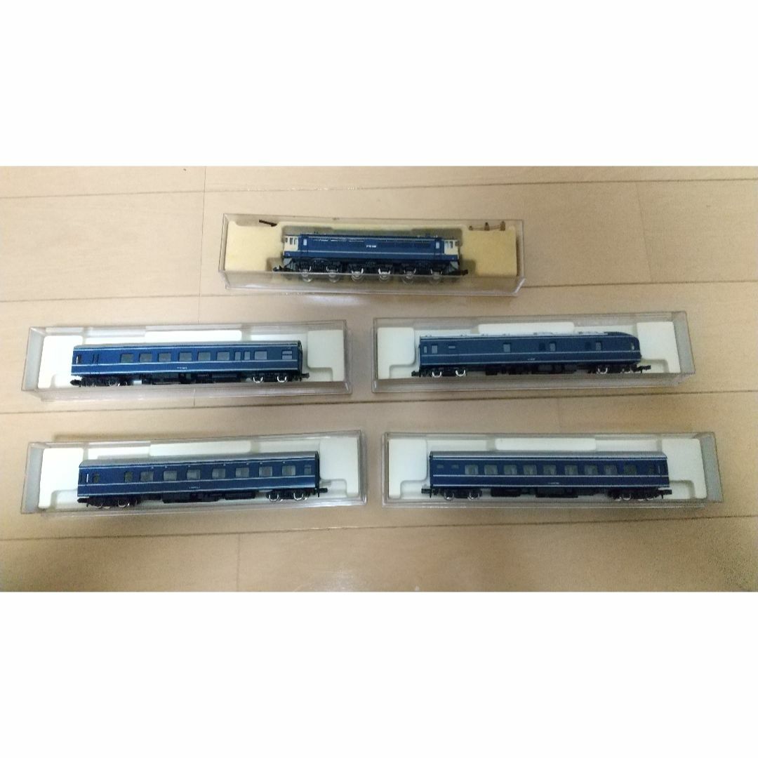 KATO`(カトー)の🚉80年代の鉄道模型Ｎゲージ🚉KATO（関水金属）EF65-1098など5両 エンタメ/ホビーのおもちゃ/ぬいぐるみ(鉄道模型)の商品写真