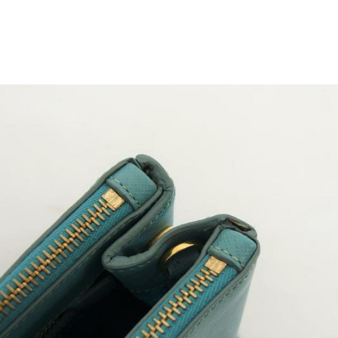 PRADA プラダ サフィアーノ ハンドバッグ ブルーグリーン PRADA プラダ サフィアーノ ハンドバッグ ブルーグリーン
