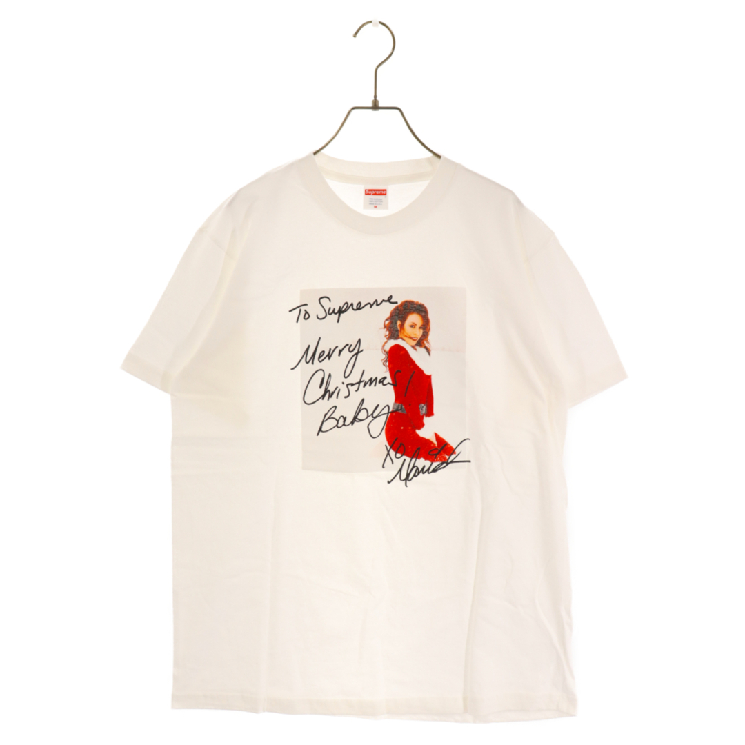 525センチ肩幅SUPREME シュプリーム 20AW Mariah Carey Tee マライアキャリー フォトプリント半袖Tシャツ カットソー ホワイト