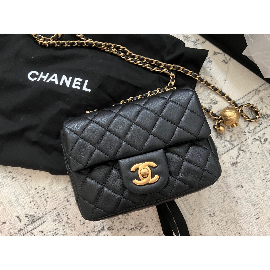 ショルダーバッグCHANEL マトラッセ　ココボール