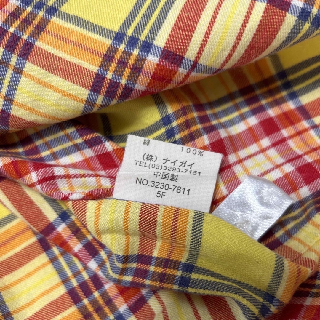 Ralph Lauren(ラルフローレン)のラルフローレン　チェック柄シャツ110 キッズ/ベビー/マタニティのキッズ服男の子用(90cm~)(ブラウス)の商品写真