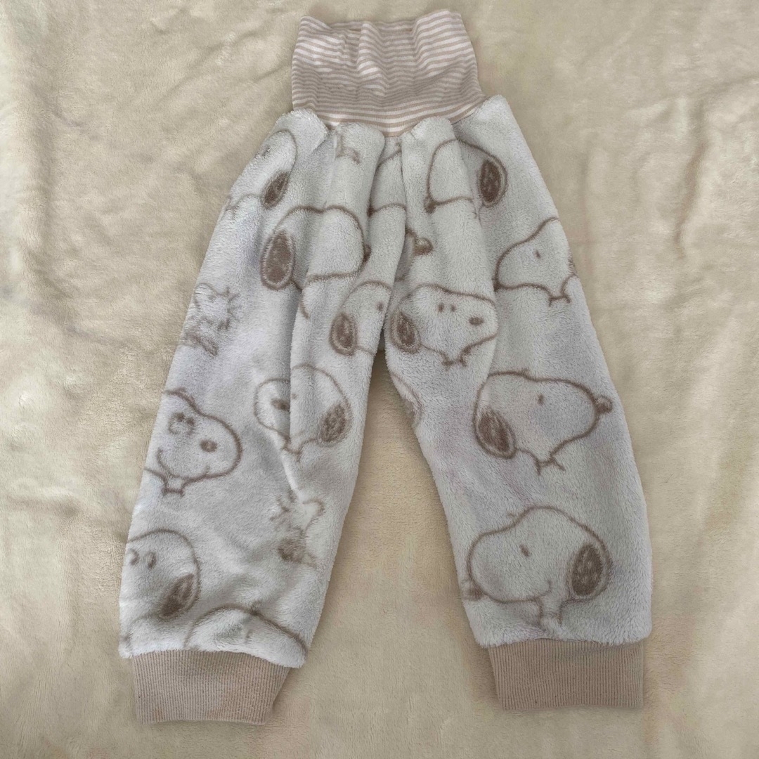 SNOOPY(スヌーピー)のフリース パジャマ キッズ 95 スヌーピー キッズ/ベビー/マタニティのキッズ服男の子用(90cm~)(パジャマ)の商品写真