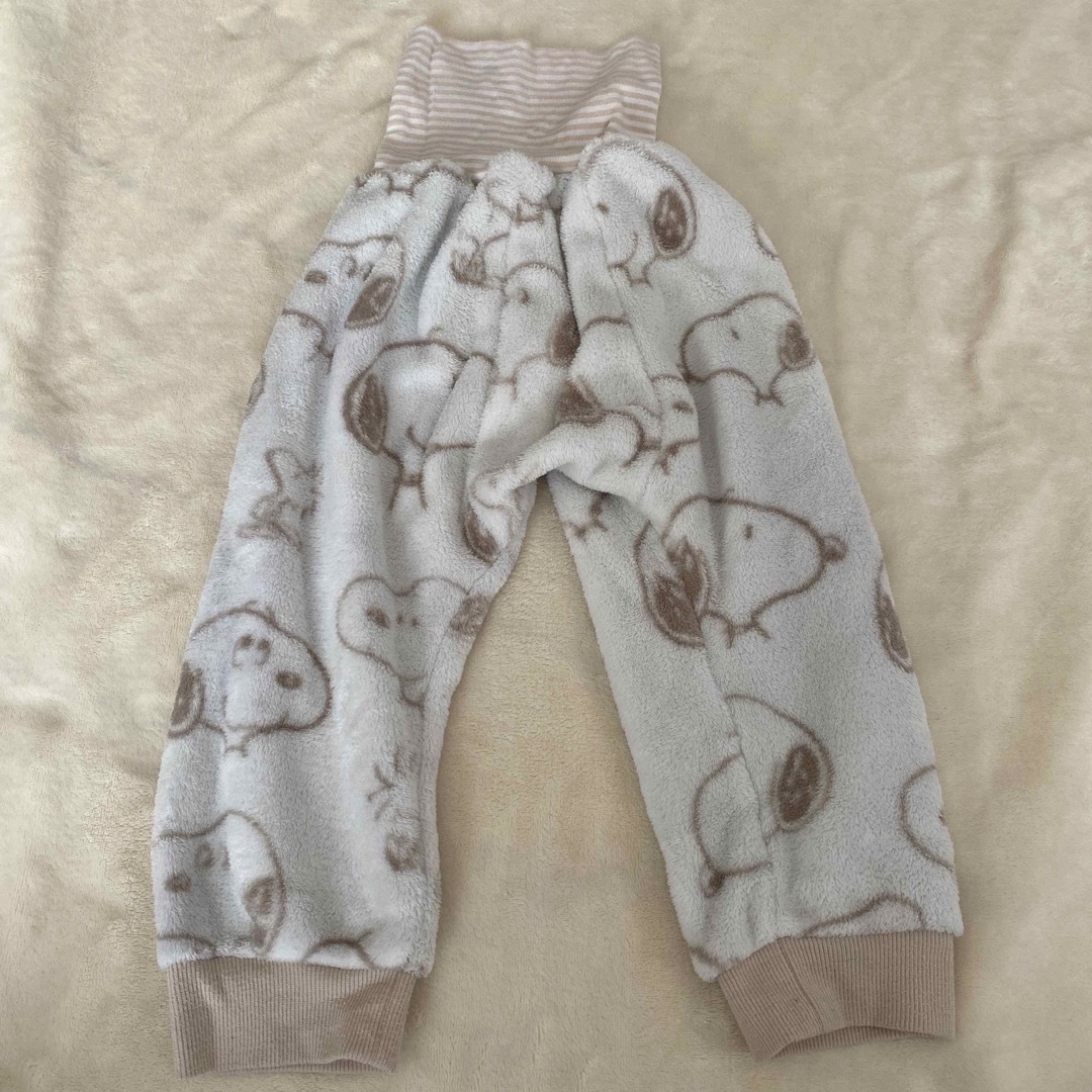 SNOOPY(スヌーピー)のフリース パジャマ キッズ 95 スヌーピー キッズ/ベビー/マタニティのキッズ服男の子用(90cm~)(パジャマ)の商品写真