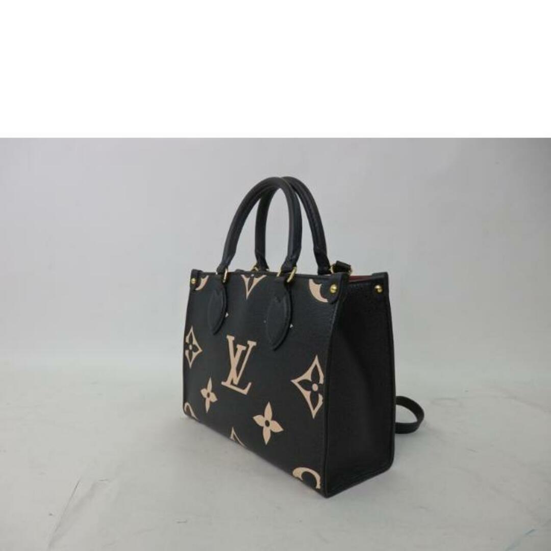 LOUIS VUITTON ルイ・ヴィトン/オンザゴーPM/モノグラム・アンプラント/ブラック×ベージュ/M45659/RFI****/ルイ・ヴィトン/Aランク/84【中古】 レディースのバッグ(その他)の商品写真