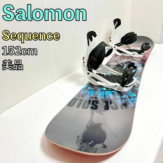 美品 スノーボード SALOMON セット スノボー 152 メンズの通販｜ラクマ
