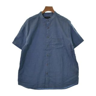 バナナリパブリック(Banana Republic)のBANANA REPUBLIC バナナリパブリック ブラウス M 青系 【古着】【中古】(シャツ/ブラウス(長袖/七分))