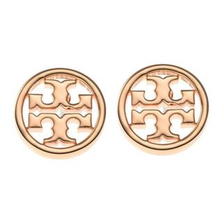 トリーバーチ(Tory Burch)の新品 トリーバーチ TORY BURCH ピアス ミラー ローズゴールド(ピアス)