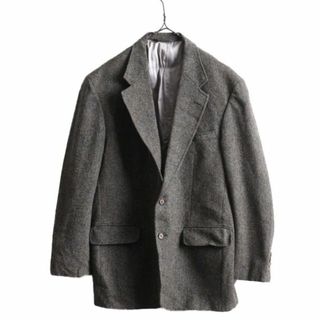 Harris Tweed - 90s USA製 ランズエンド ハリスツイード テーラード 