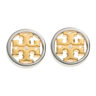 トリーバーチ(Tory Burch)の新品 トリーバーチ TORY BURCH ピアス ミラー トリーゴールド/トリーシルバー(ピアス)