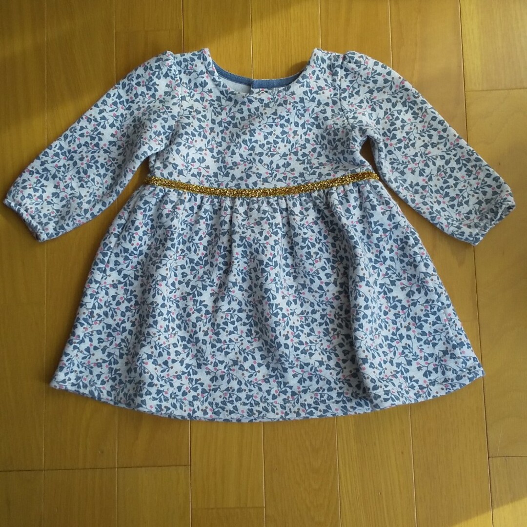 carter's(カーターズ)のCarter's 裏起毛 ワンピース  70センチ キッズ/ベビー/マタニティのベビー服(~85cm)(ワンピース)の商品写真