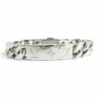 Louis Vuitton Bracelet・Monogram Tied Up Size M Silver M0921M Monogram Metal