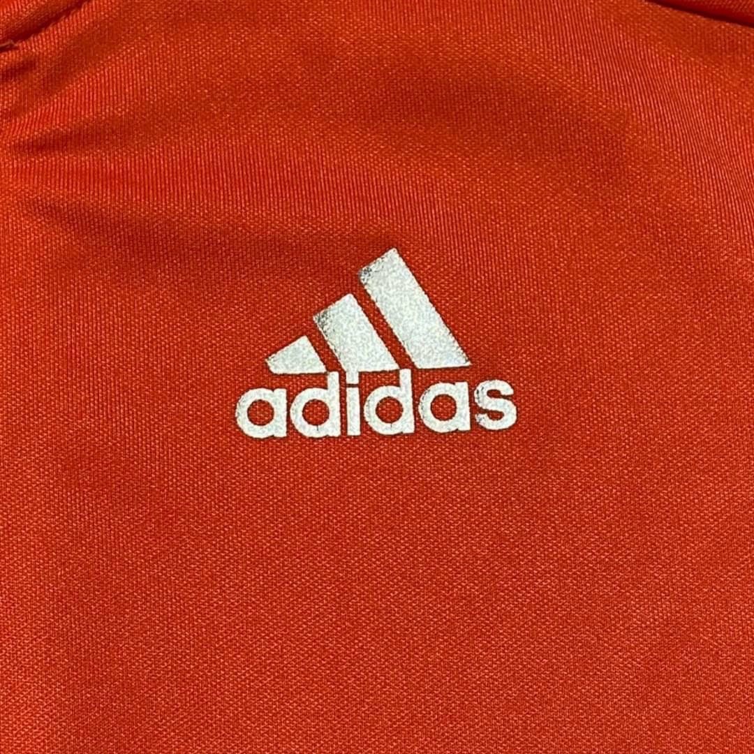 adidas(アディダス)のアディダス ポリシャツ メンズ サイズM ワンポイントロゴ ゴルフウェア スポーツ/アウトドアのゴルフ(ウエア)の商品写真