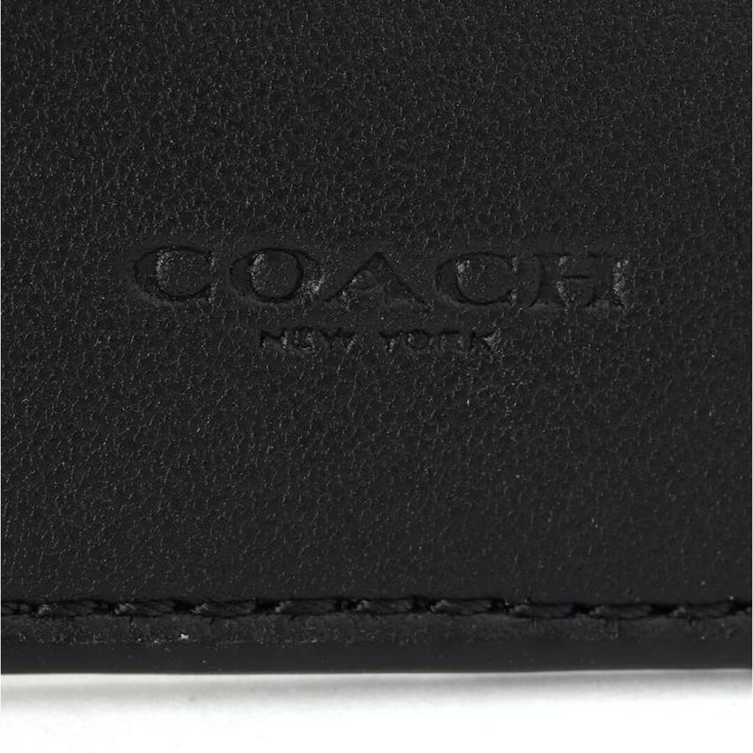 COACH(コーチ)の新品 コーチ COACH 2つ折り財布 バイフォールド ウォレット ブラック レディースのファッション小物(財布)の商品写真