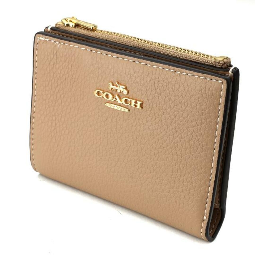 [コーチ] COACH 二つ折り財布 MTAUトープ [並行輸入品]