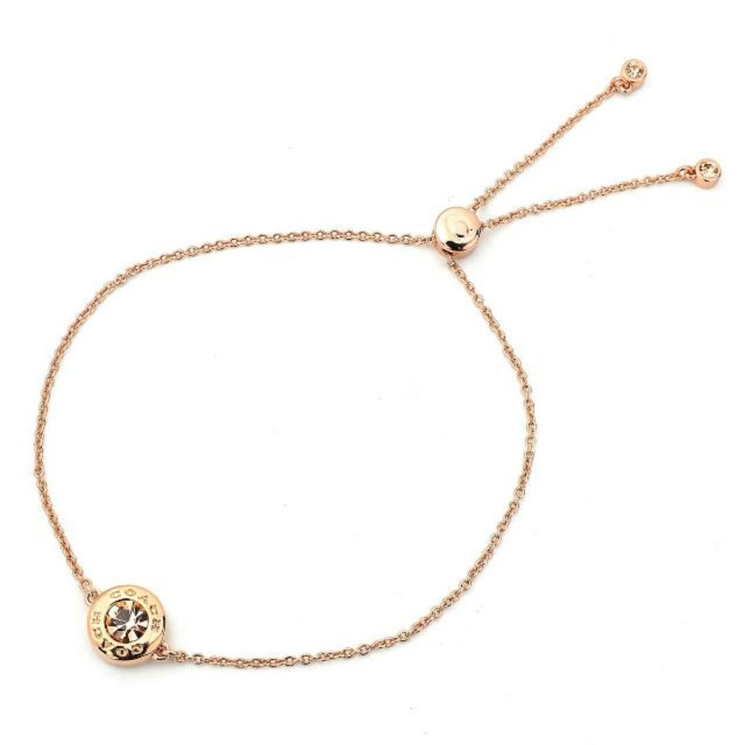 COACH(コーチ)の新品 コーチ COACH ブレスレット SLIDER BRACELET ローズゴールド レディースのアクセサリー(ブレスレット/バングル)の商品写真