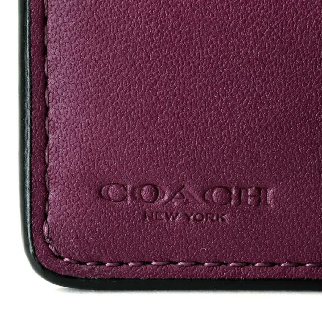 COACH - 新品 コーチ COACH 2つ折り財布 ミディアム コーナー ジップ