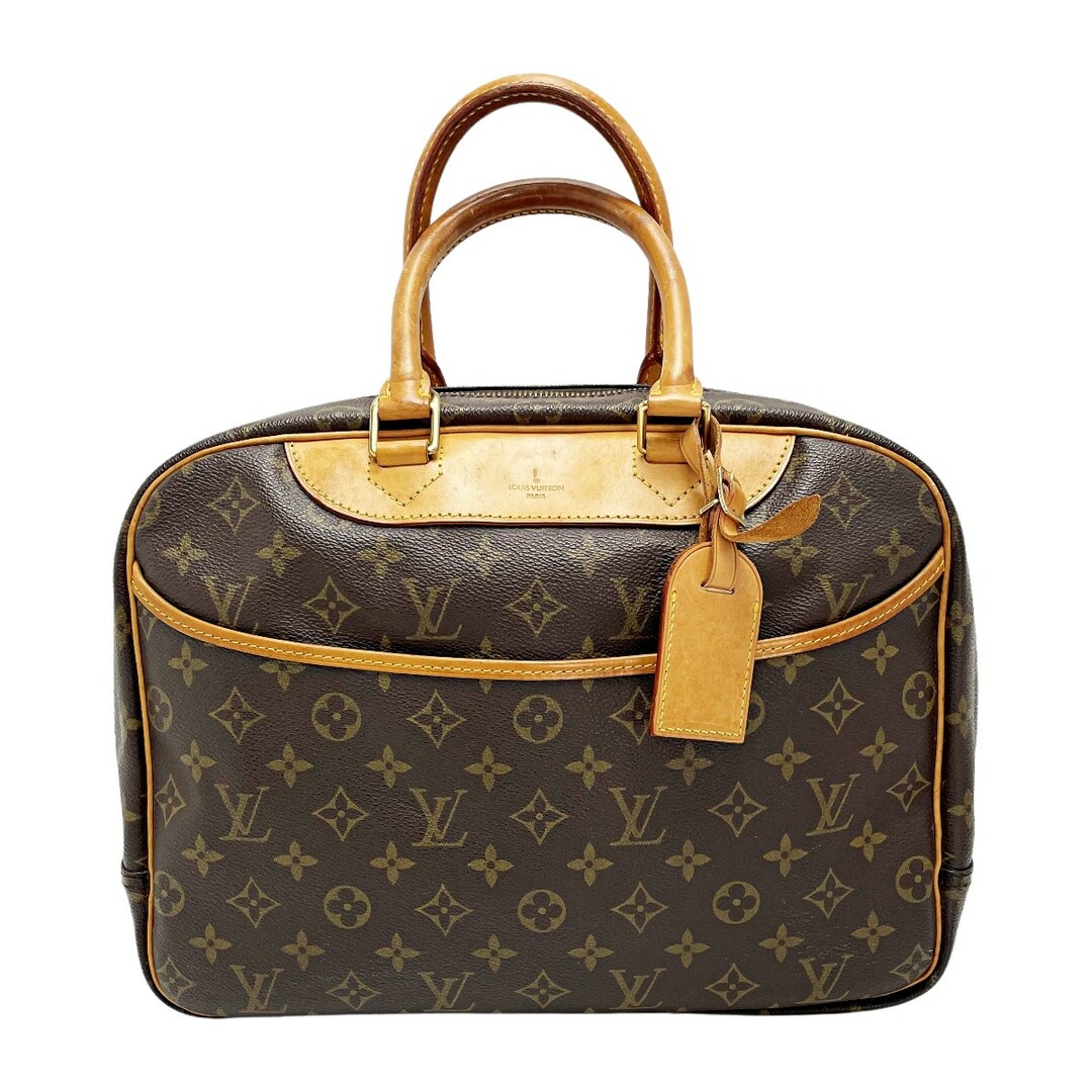 ☆☆LOUIS VUITTON ルイヴィトン ドーヴィル ボーリングヴァニティ M47270 モノグラム ボストンバッグ レディース ゴールド金具 |  フリマアプリ ラクマ