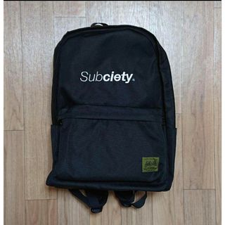 サブサエティ(Subciety)の新品 Subciety BACKPACK THE BASE リュックサック 黒(ショルダーバッグ)