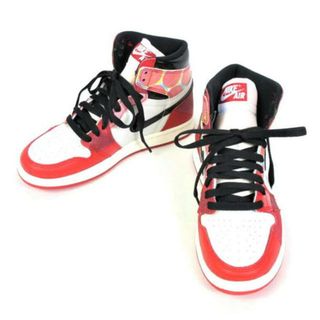 NIKE ナイキ/AIR JORDAN 1 RETRO HIGH OG SP SPIDER-MAN university red/black/DV1748-601/24cm/レディースシューズ/ABランク/70【中古】(スニーカー)