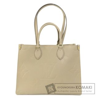 ルイヴィトン(LOUIS VUITTON)のLOUIS VUITTON M45607 オンザゴーMM モノグラムアンプラント トートバッグ モノグラムアンプラント レディース(トートバッグ)