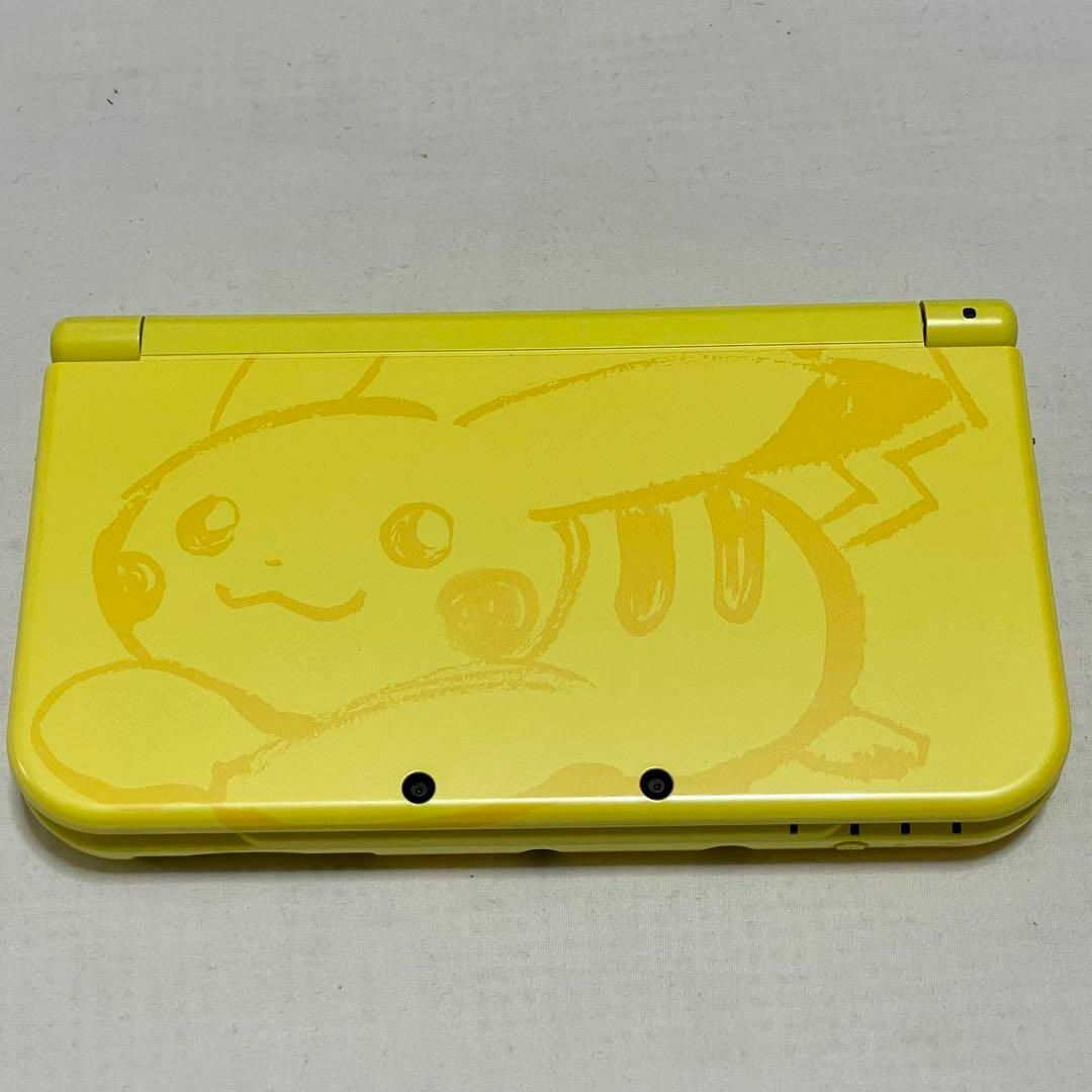 中古】New ニンテンドー 3DS LL ピカチュウイエロー 本体 035の+