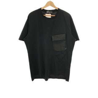 ワイスリー(Y-3)のY-3 ワイスリー TRAVEL SS TEE フロントポケットTシャツ ブラック S(Tシャツ/カットソー(半袖/袖なし))