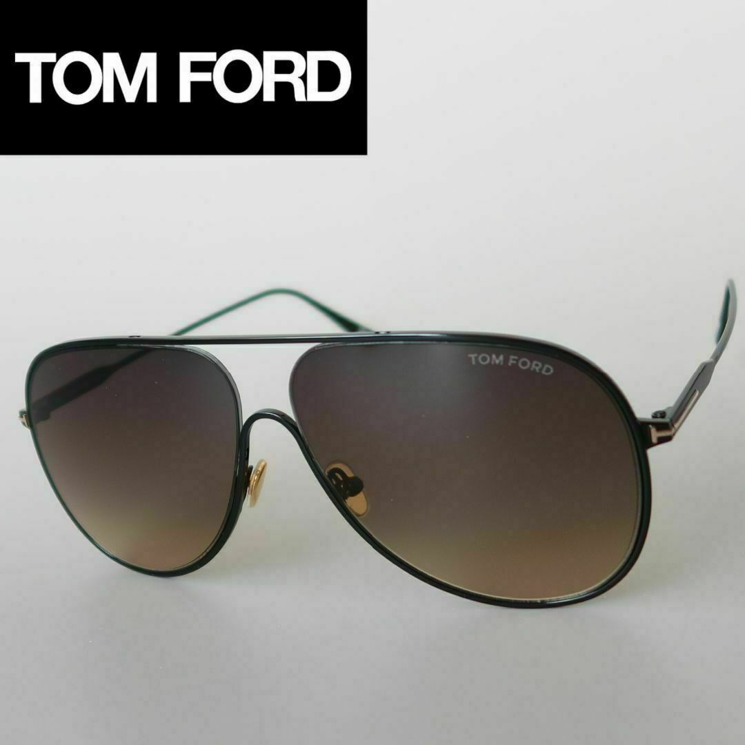 Tom Ford サングラス メンズ レディース ティアドロップ ブラック