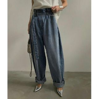 【新品未使用】アメリヴィンテージ　FRINGE PARTS SET DENIM