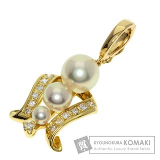 ミキモト MIKIMOTO アコヤパール 7.5mm ネックレス トップ K18