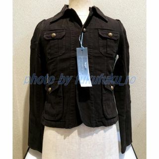 リーバイス(Levi's)の新品　リーバイス　ジャケット　Mサイズ　スミクロ　細チェック柄(テーラードジャケット)