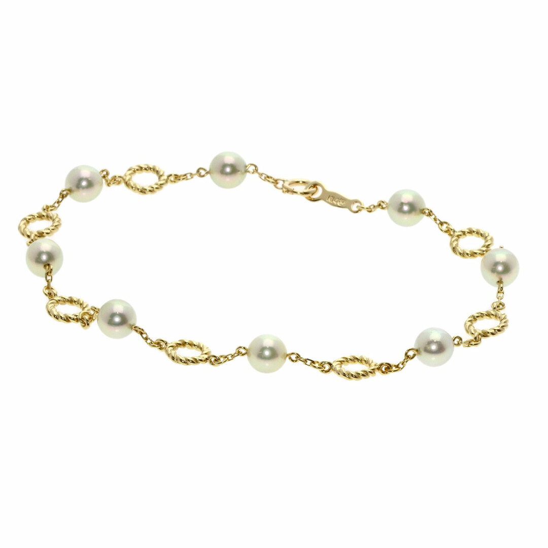 MIKIMOTO(ミキモト)のMIKIMOTO パール 真珠 ブレスレット K14YG レディース レディースのアクセサリー(ブレスレット/バングル)の商品写真