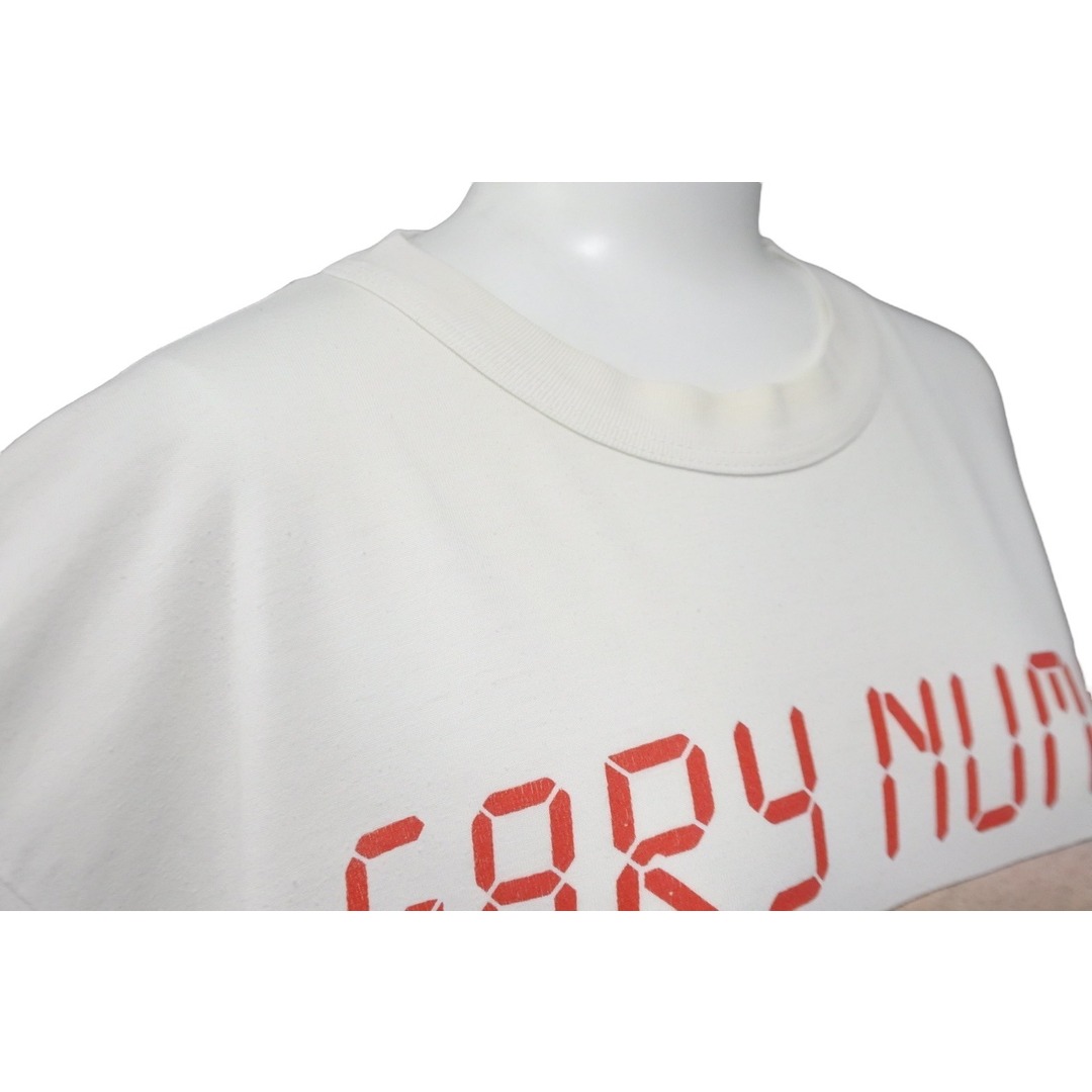 Gary Numan ゲイリーニューマン 10 YEARS 半袖 ヴィンテージ Tシャツ ホワイト サイズXL 良品 中古 56363