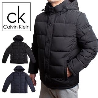 シーケーカルバンクライン(ck Calvin Klein)のカルバン・クライン ジャケット フード付 メンズ cm208326 Lサイズ(ナイロンジャケット)