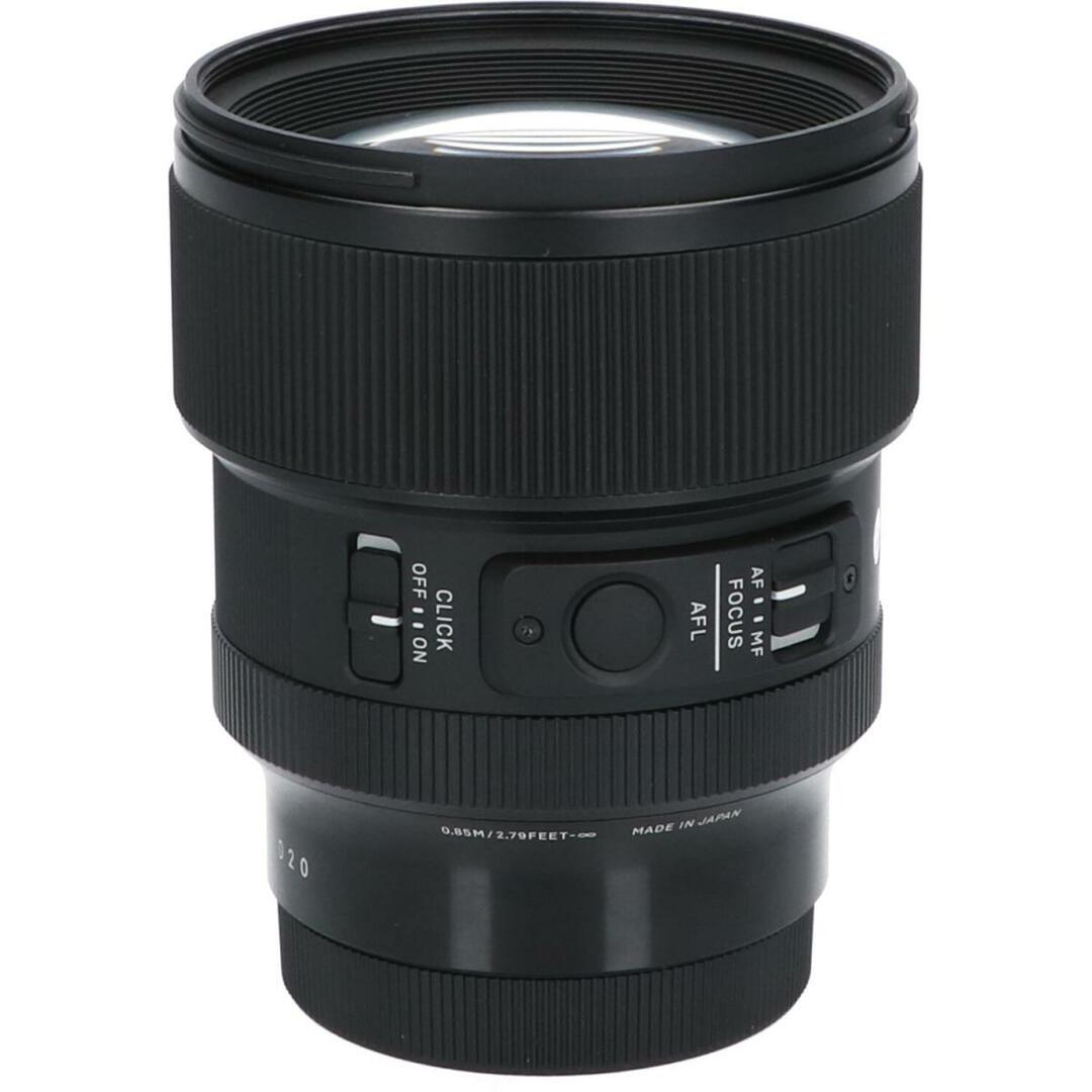 SIGMA(シグマ)のＳＩＧＭＡ　ライカＬ８５ｍｍ　Ｆ１．４ＤＧ　ＤＮ（Ａ） スマホ/家電/カメラのカメラ(レンズ(ズーム))の商品写真