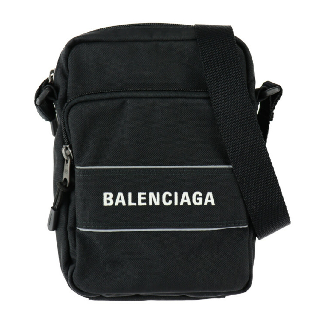 Balenciaga(バレンシアガ)のBALENCIAGA バレンシアガ  スポーツ メッセンジャーバッグ スモール ショルダーバッグ 638657 ナイロン   ブラック   ポシェット ロゴ 【本物保証】 メンズのバッグ(ショルダーバッグ)の商品写真