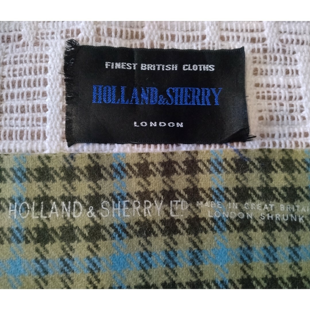 HOLLAND & SHELLY チェック生地 ハンドメイドの素材/材料(生地/糸)の商品写真