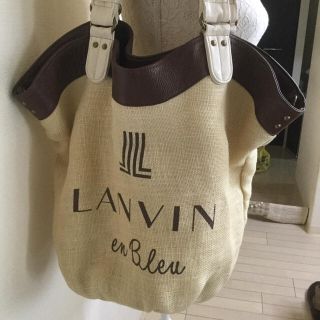 ランバンオンブルー(LANVIN en Bleu)の値下げ⭐︎ランバン オン ブルー  LANVIN  en Bleu(トートバッグ)