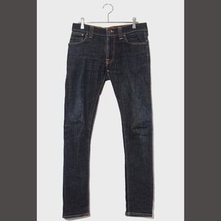 Nudie Jeans／Long John／ Dark White Embo